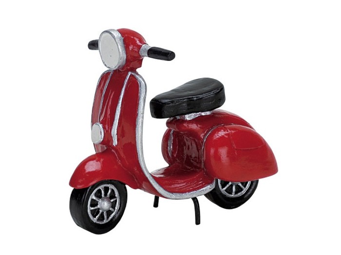 Lemax Red Moped